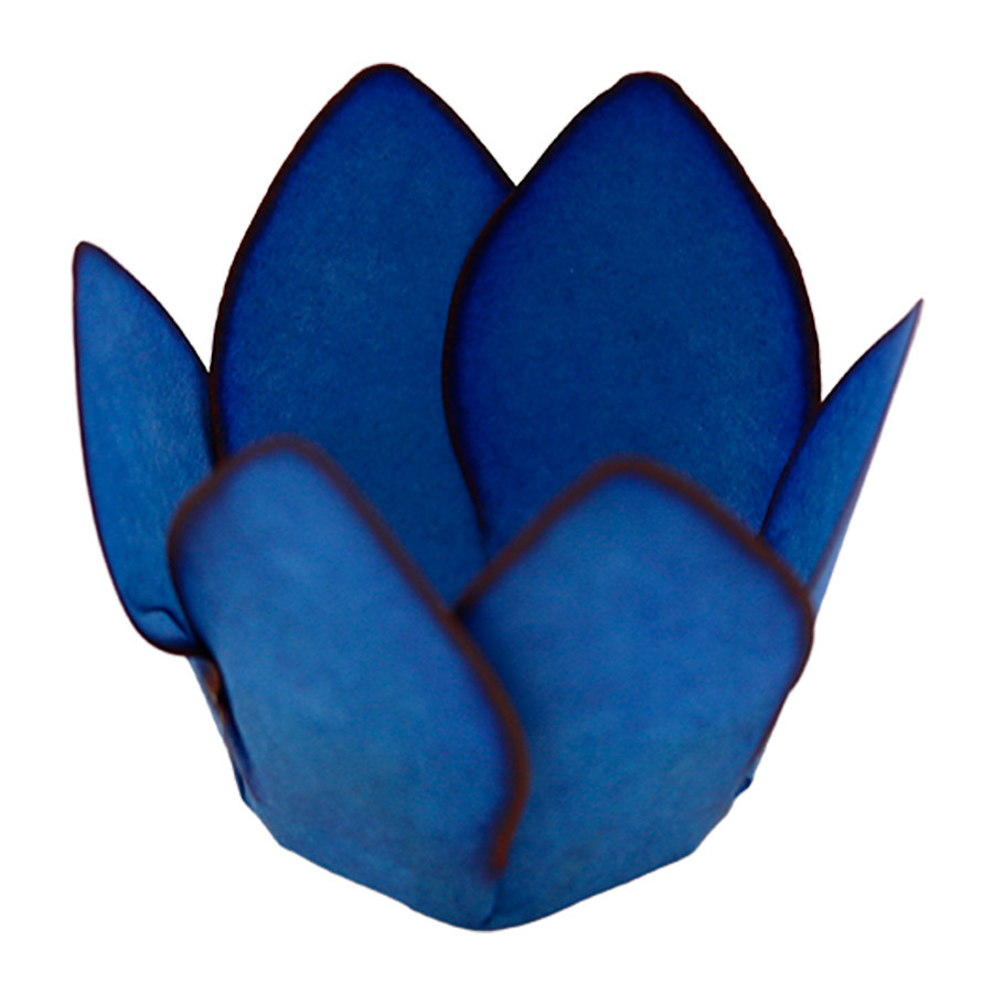 Forminha Para Doces Finos - Monaco - Azul Royal - 50 unidades - Decora Doces - Rizzo