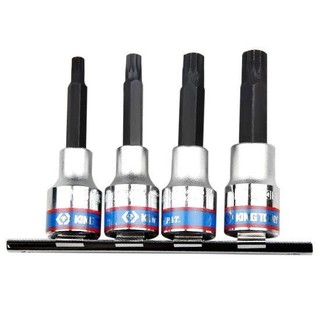 Jogo de Chave Soquete Multidentada  1/2 Pol. com 4 Peças em Oferta na Shopee