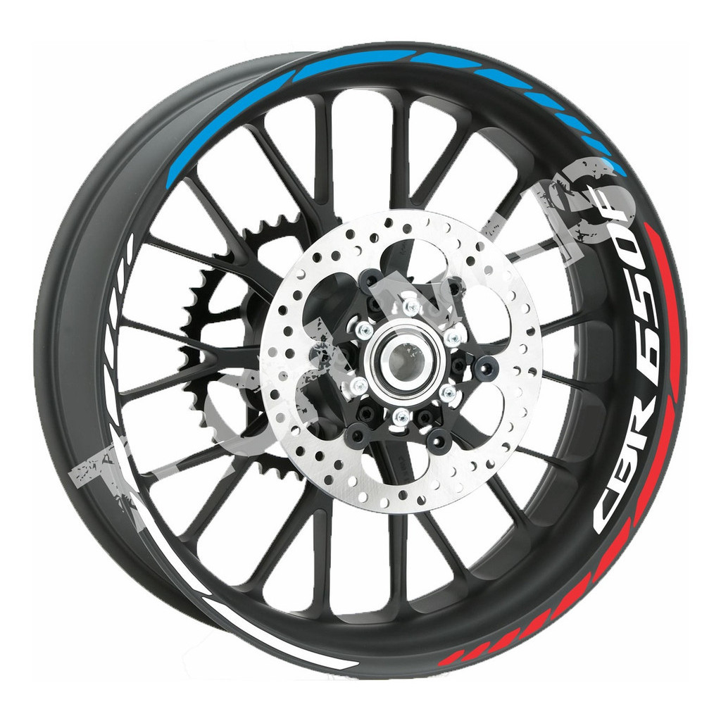 Adesivos De Rodas Refletivo Para Moto Honda Cbr 650f Cbr650f