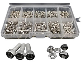 KIT 400 PARAFUSOS HEXAGONOS ALLEN M2 / M3 em Oferta na Shopee