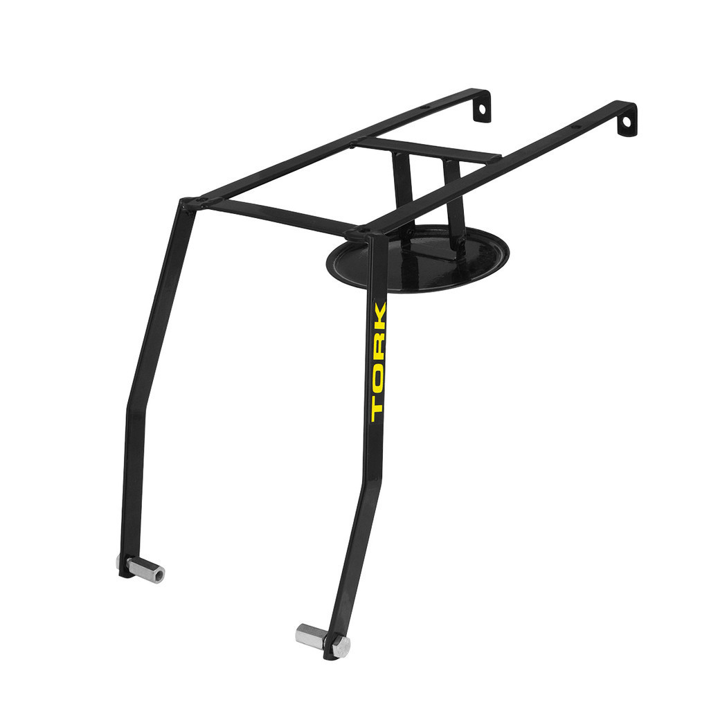 Suporte Baú 80/135L Amortecedor Universal Duplo Cromo Forte Peças Acessórios Para Moto