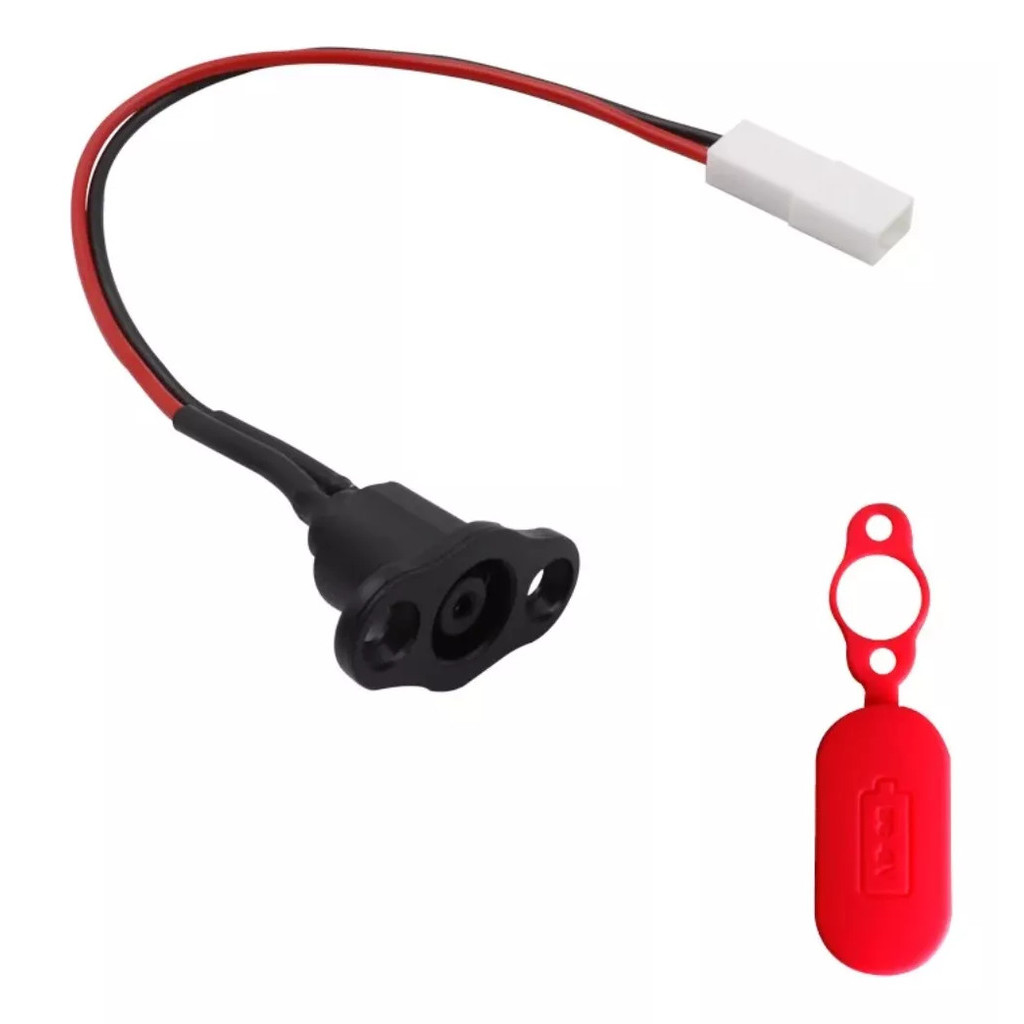 Conector De Carga C/ Tampa Patinete Foston E Xiaomi