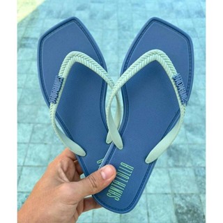 Chinelo Sandália Rasteira Feminina Santa Lolla Bico Quadrado Barato Envio Full