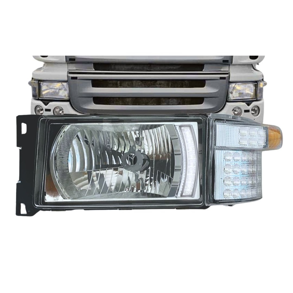 Farol Dianteiro Principal 24v E Pisca DRL em LED Para Scania Série 4 5 6 PGR Lado Esquerdo 1732509 em Oferta na Shopee