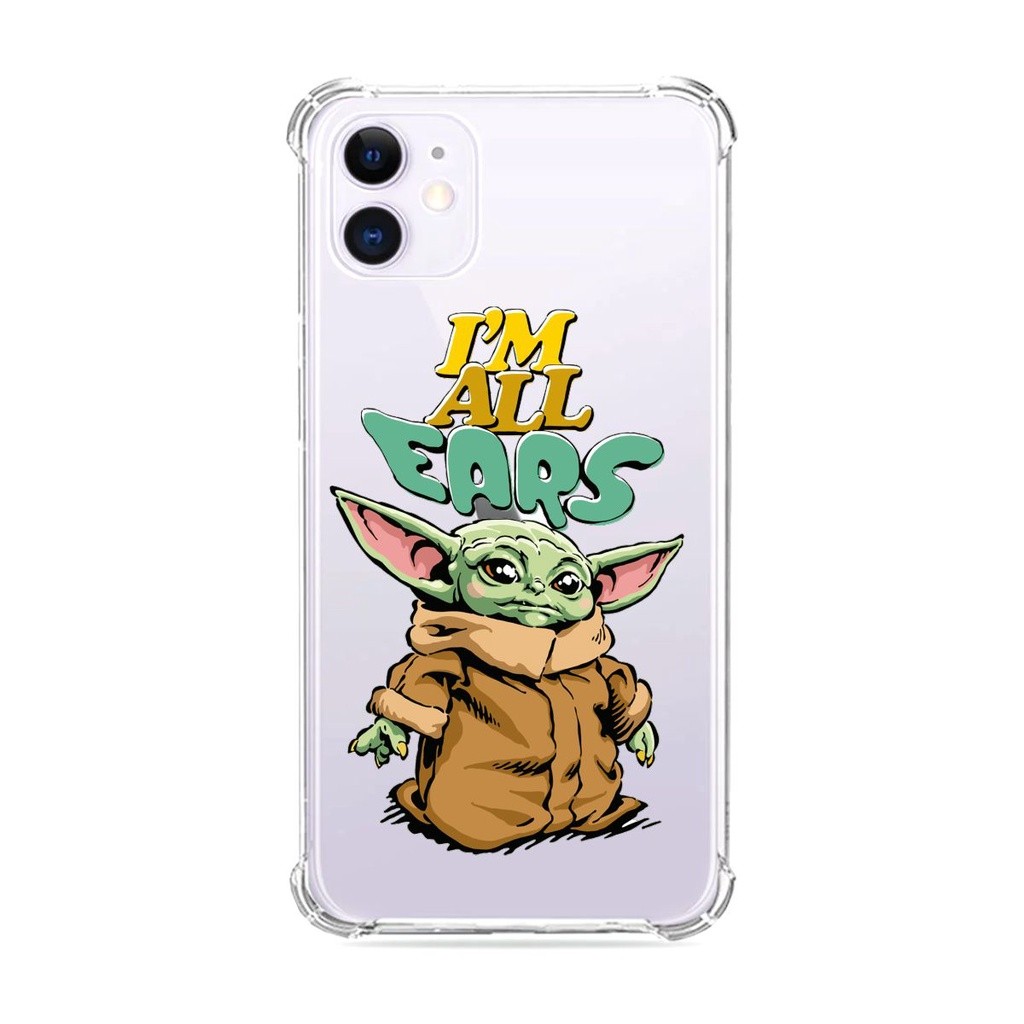 Capa Capinha Star Wars Baby Yoda I'm all ears