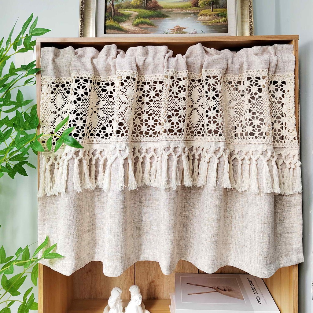 Crochê Cortina Cozinha: Onde Comprar | BuscaProdutos