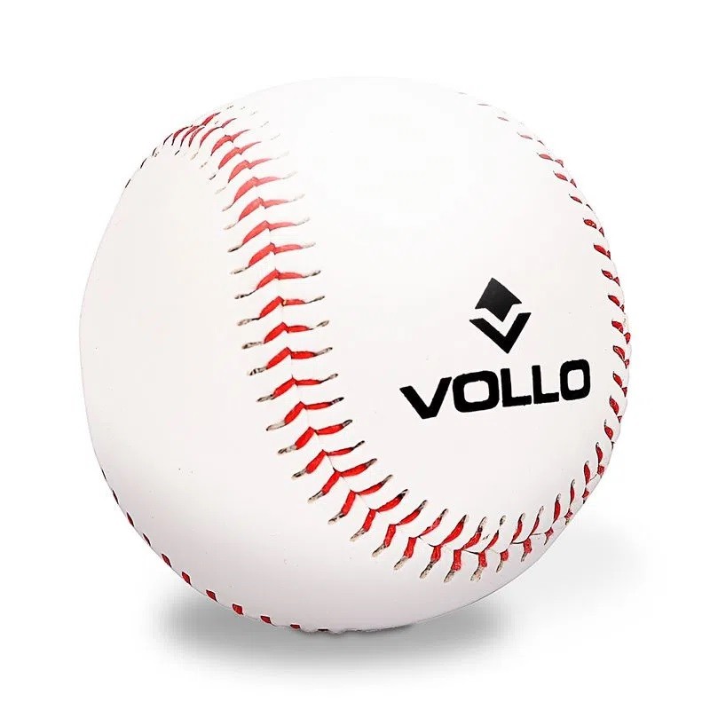 BOLA DE BEISEBOL COM MIOLO DE CORTIÇA E BORRACHA BRANCA 9" VOLLO