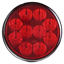 Lanterna Traseira 96mm Ônibus Caminhão Bugue 10 LED VM 24V