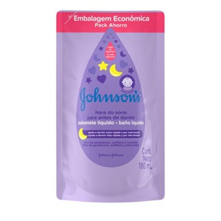 Sabonete Líquido Refil Johnson's Baby Hora do Sono 180ml em Oferta na Shopee