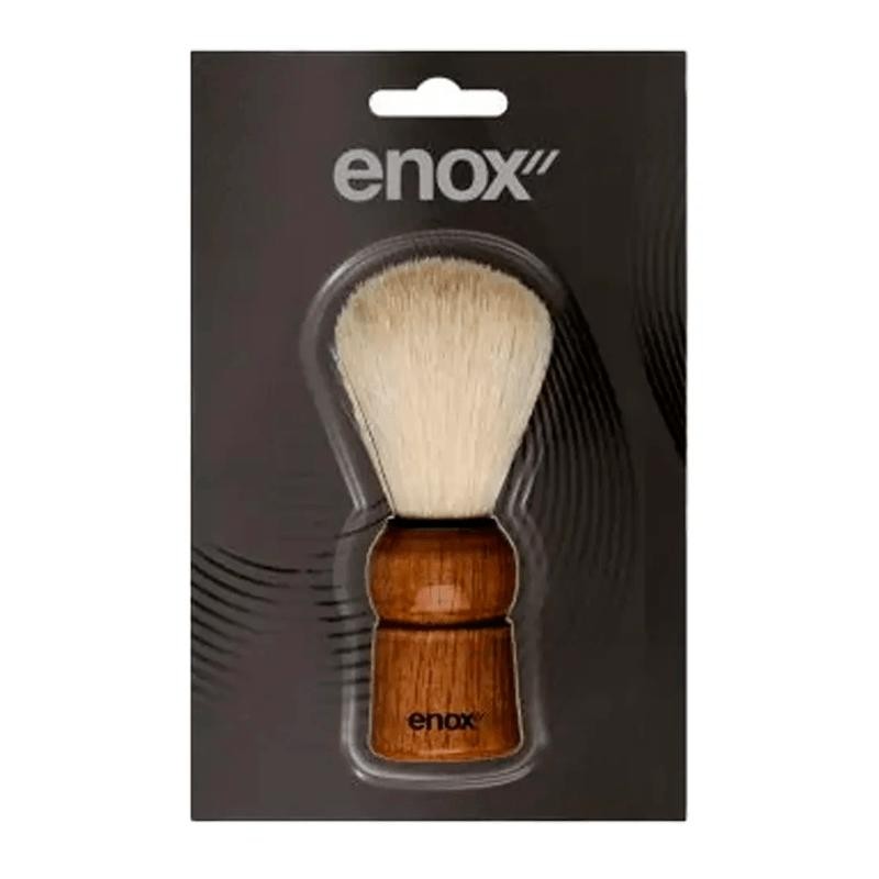 Pincel De Barba Enox Cerdas Naturais Tamanho Pequeno 1 Unidade