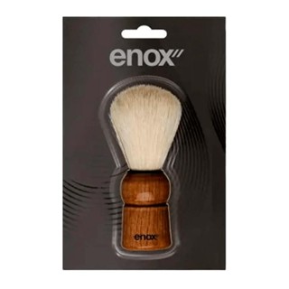 Pincel De Barba Enox Cerdas Naturais Tamanho Pequeno 1 Unidade em Oferta na Shopee