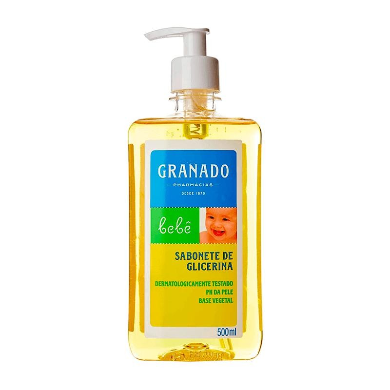 Sabonete Líquido de Glicerina Granado Bebê Tradicional 500ml em Oferta na Shopee