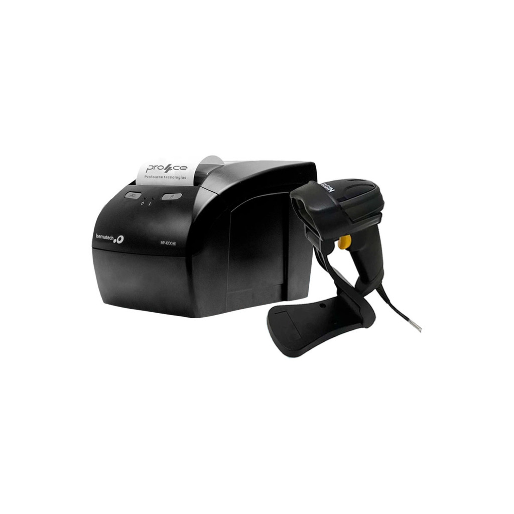 Kit Impressora Bematech MP-4200 HS + Leitor Elgin EL250 Suporte
