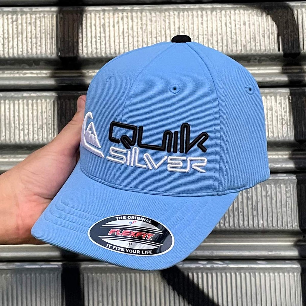 Boné Quiksilver Flexfit Emb Omni Surf Regata P Letreiro Quik Juvenil