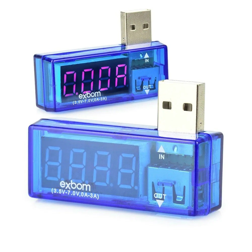 Testador de Voltagem e Amperagem para Porta USB UTS-02