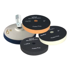 Kit Boinas para Polimento Espuma 6 Polegadas Corte Refino Lustro P Rotativa e Roto Orbital