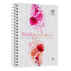 Bíblia Interativa Estude, Medite e Anote | King James | Capa Dura Espira | Bondade