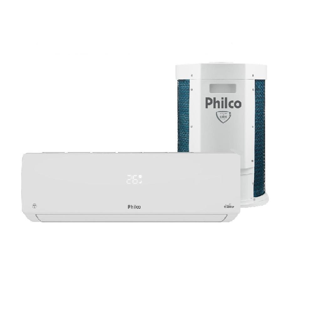 Ar Condicionado Split Philco Hi Wall Eco Inverter 18.000 BTU/h Quente e Frio Monofásico Branco PAC18000IQFM15 - 220V em Oferta na Shopee