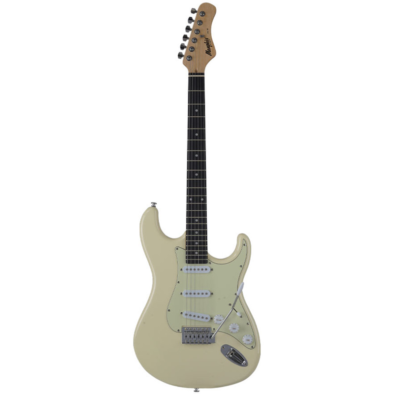 GUITARRA MEMPHIS STRATO 3S ESCALA ESCURA ESCUDO AWH MG-30 OWH
