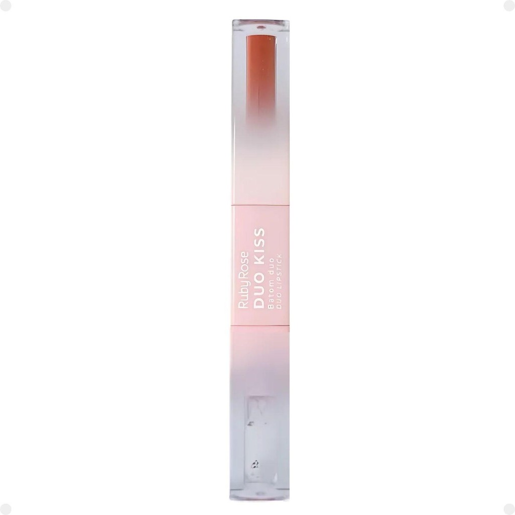 Batom Duo Ruby Rose Duo Kiss DK08 HB-L6203-8