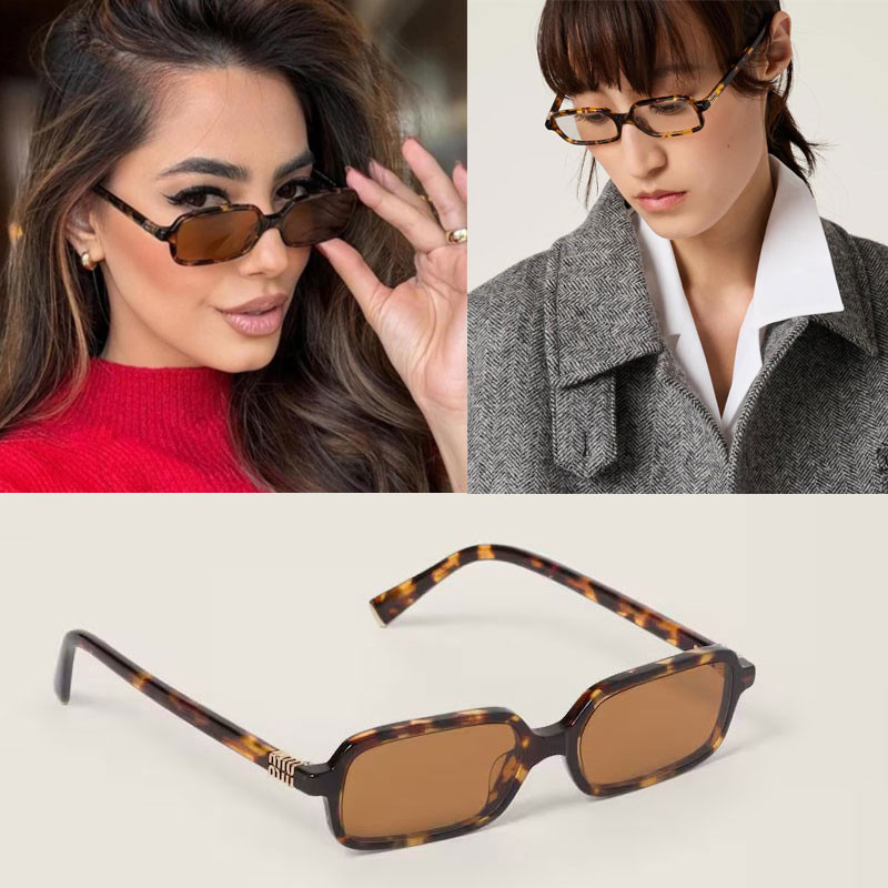 Óculos de alta qualidade com design da marca MIU MIU