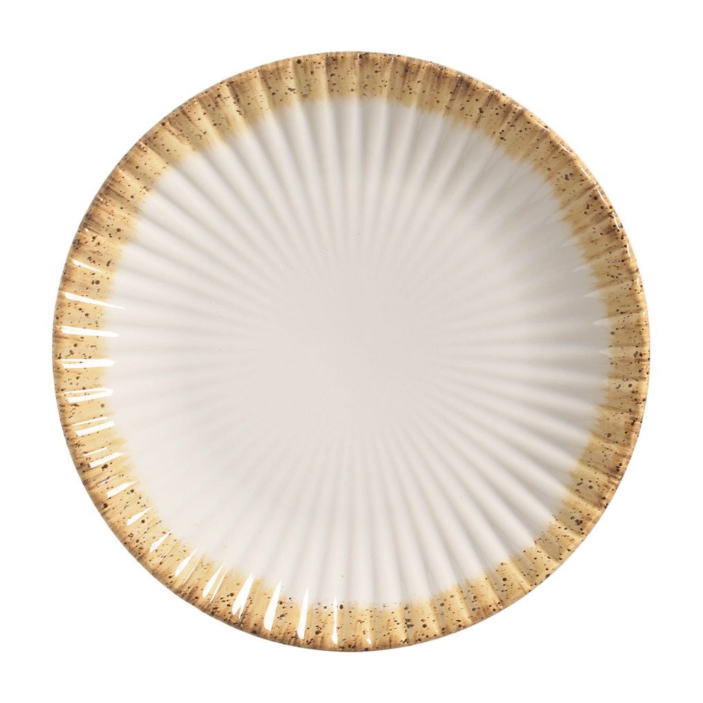 Prato Raso Antunes Branco 30cm Scalla Cerâmica