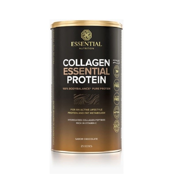 Collagen Essential Protein - Sabor: Chocolate (510g)
