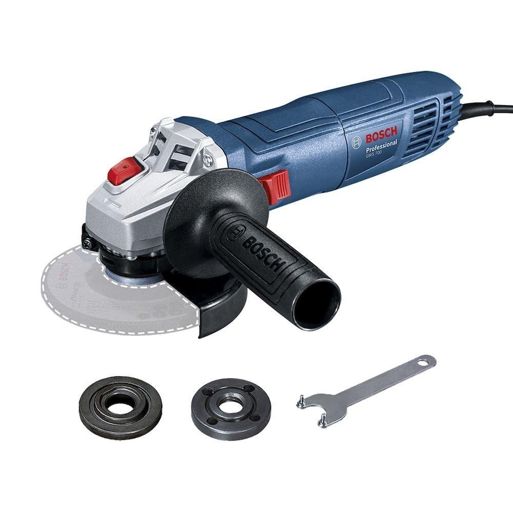 Esmerilhadeira Angular GWS 700 4.1/2" Polegadas 710W 110/127v - Bosch em Oferta na Shopee