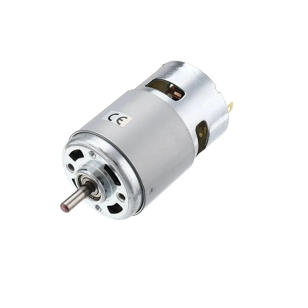 Motor 12v 24v Dc 775 Alta Rotação 288W 6000-12000rpm Cnc NFe