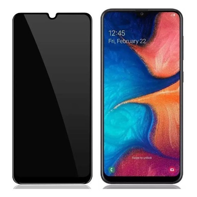 Película De Vidro 3D 5D 6D 9D Cobertura Total  Privacidade Anti Spy Sansung Galaxy A10 M10 A20 A30 A20s A30s A50   Full