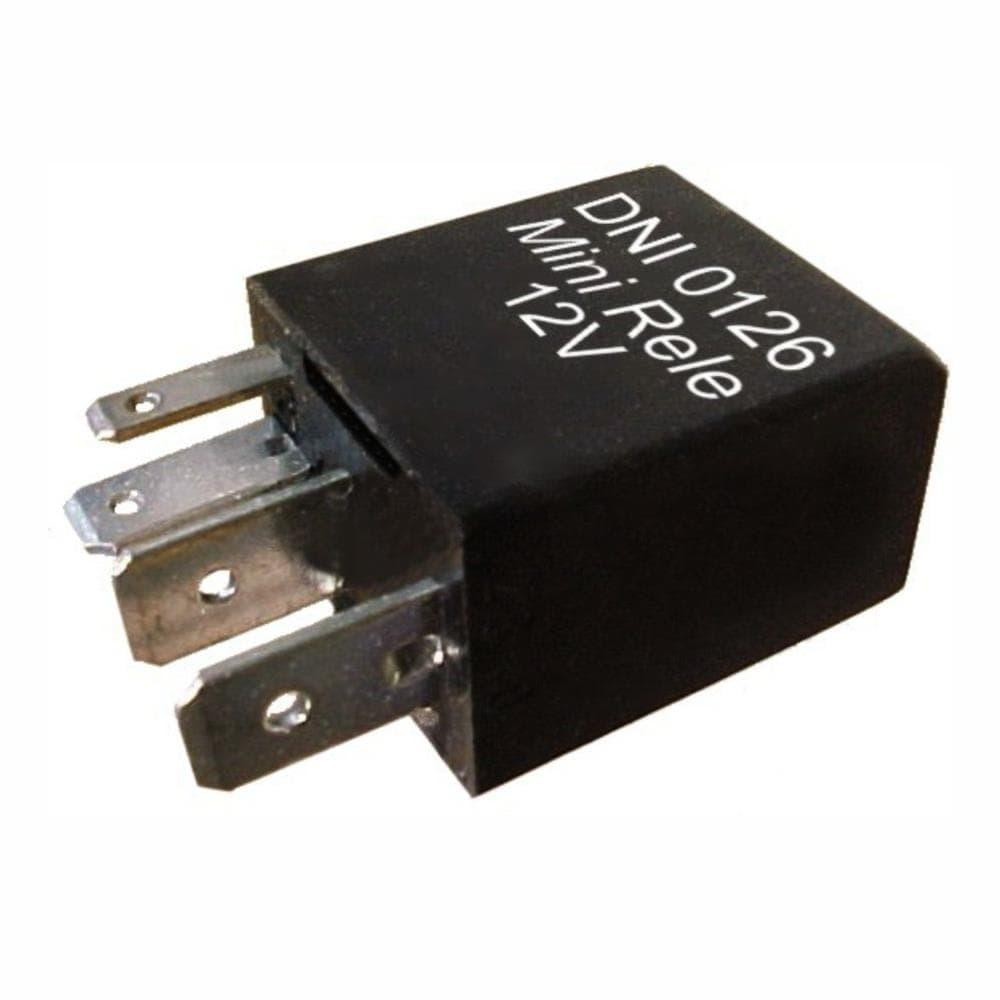Míni Relé Auxiliar - 12V - 30/20A - DNI 0126 - Spare Parts and Accessories for Vehicles