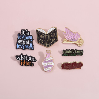 " Harry Potter Secret Series " Brochura De Esmalte Acessórios De Moda Bolsa Escolar Crachá Presente Para Amigos em Oferta na Shopee