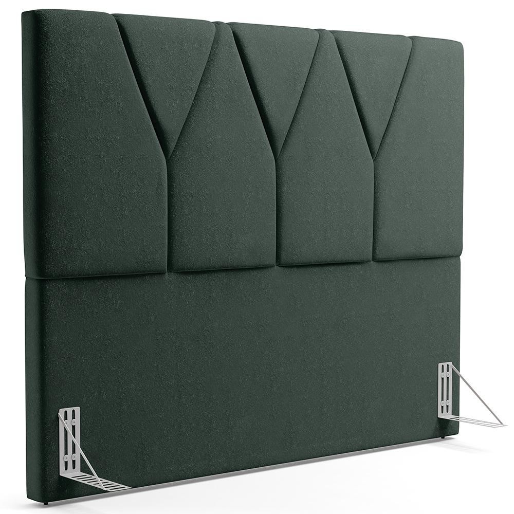 Cabeceira Cama Box Solteiro 100cm Aura Linho W01 Verde - Mpozenato em Oferta na Shopee