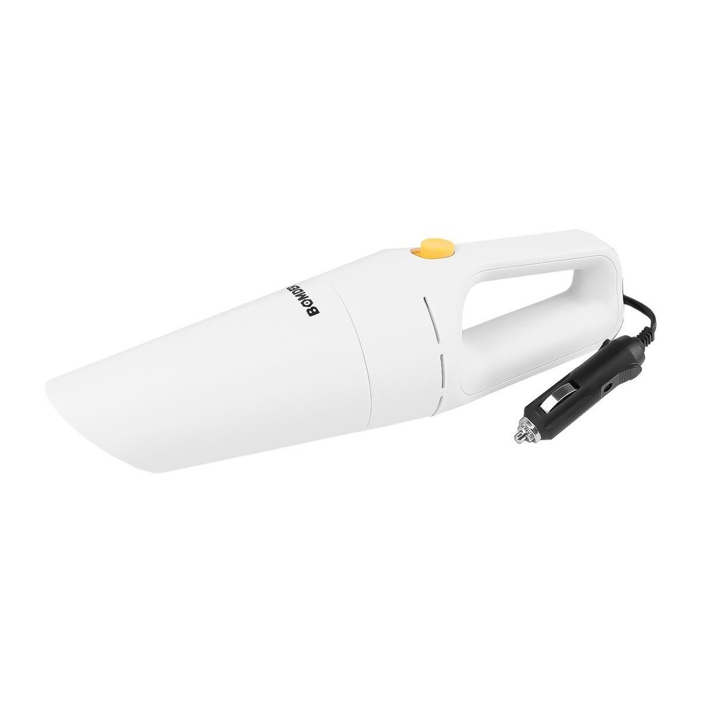 Aspirador Portátil 120W Para Carro 12V Com Acessórios Limpeza Potente