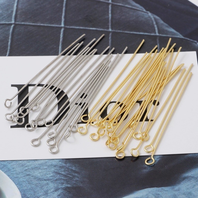 Formato 9-Alfinete Contra Pino Metal - prata/dourado/preto 18/22/26/28/32/35/50mm - 1000pcs em Oferta na Shopee