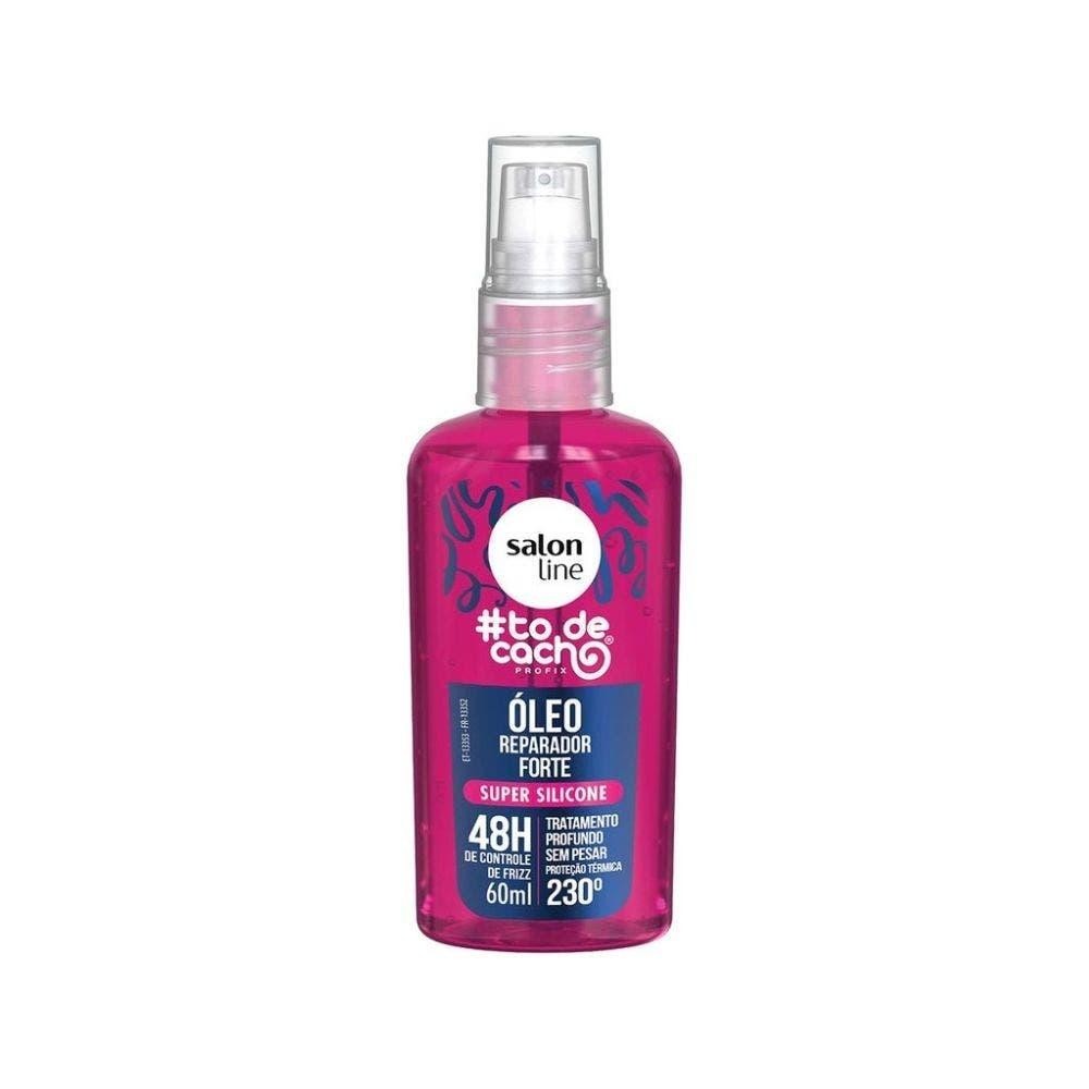 Óleo Reparador Salon Line #TDC Super Silicone Forte 60ml em Oferta na Shopee