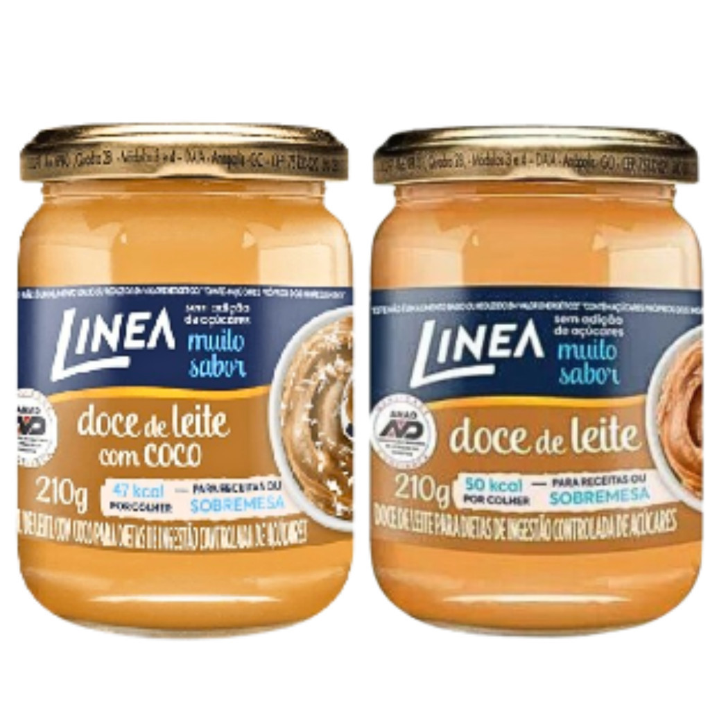 1 Un Doce De Leite Linea Pote 210g Sabores - Linea em Oferta na Shopee