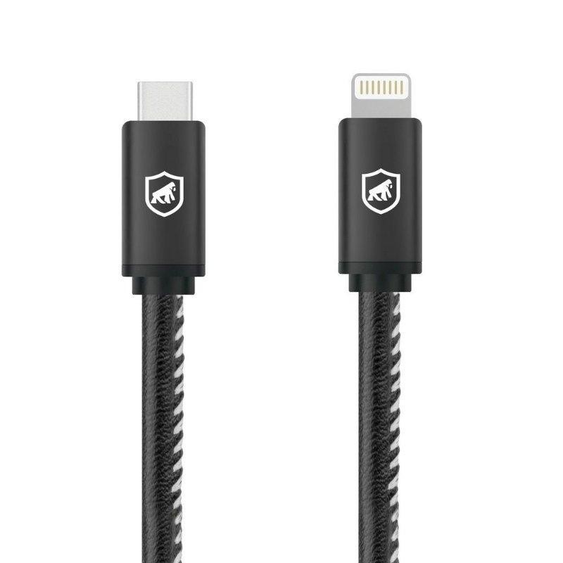 Cabo Lightning / Type-C - Turbo Militar - 1,5M  no Atacado - Caixa Fechada 10 Unidades - Gshield