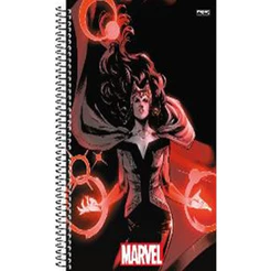 CADERNO UNIVERSITARIO 1M CD B/A 80F MARVEL NOW SAO DOMINGOS 10279