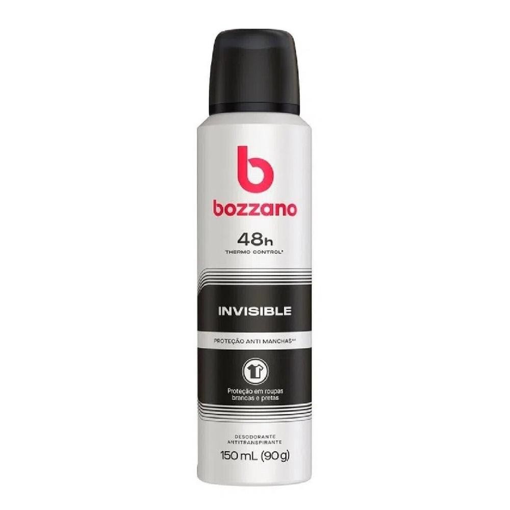 Desodorante Aerosol Bozzano Invisible 150ml em Oferta na Shopee