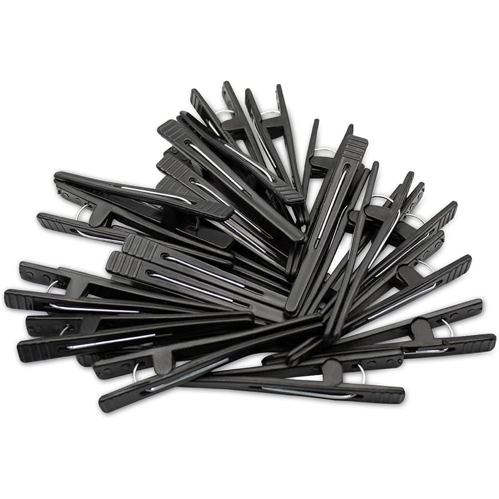 Kit 60 Presilhas Jacaré Bico De Pato Para Cabelo Prendedor Cores Variadas em Oferta na Shopee