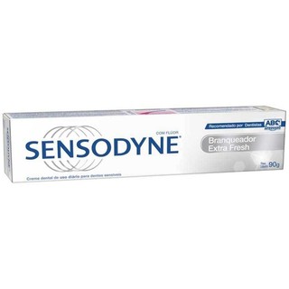 Creme Dental Sensodyne Branqueador 90g em Oferta na Shopee