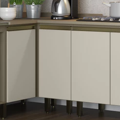 Balcão de Cozinha 40 Cm 1 Porta Connect Henn