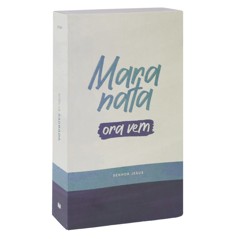 Bíblia Sagrada Maranata | NVI | Letra Normal | Capa Brochura em Oferta na Shopee