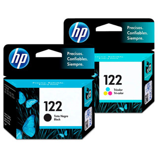 Cartuchos HP 122 Original Preto CH561HB  + Colorido CH562HB em Oferta na Shopee