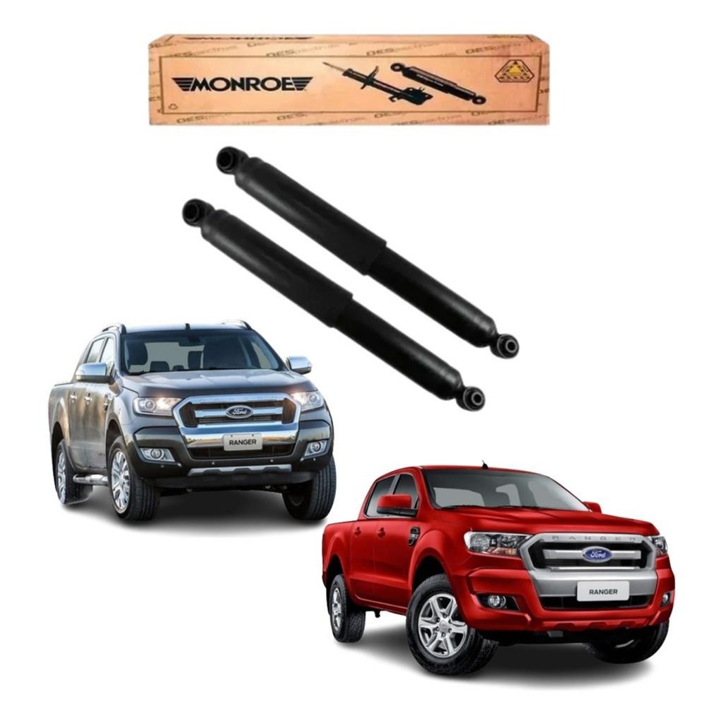 Par De Amortecedores Traseiro Ford Ranger 2012 Até 2019 Original Monroe