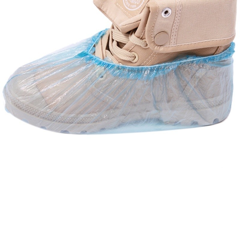 40  Protetor De Sapato Impermeável de Plástico Sapatilha Descartável DT6865