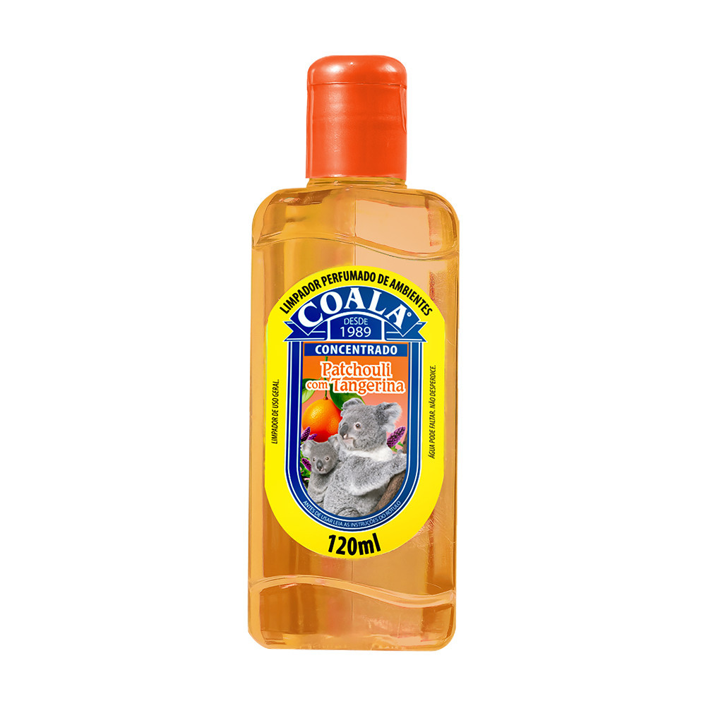 Coala Essências - Limpador Perfumado de Ambientes Patchouli com Tangerina 120 ml