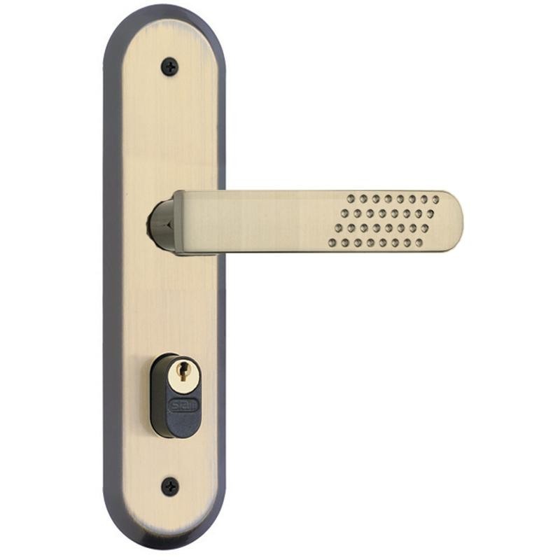 Fechadura Alavanca Stam Externa 180121 Oxidadada em Oferta na Shopee