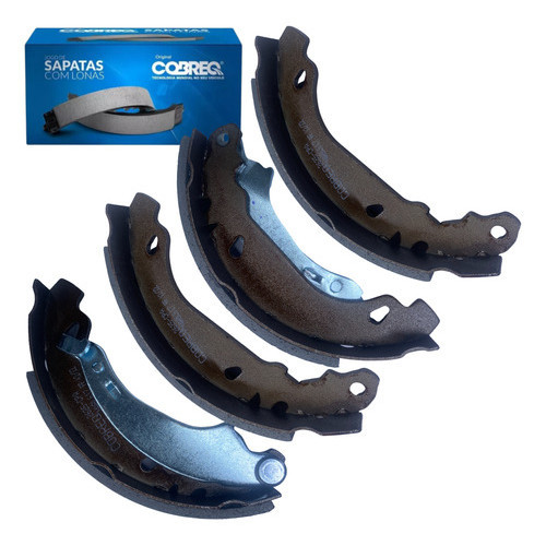 Kit Sapata Freio Traseira Cobreq 206 Hatch 1.0/1.6 1998 Até 2009 207 1.4 2009 Até 2016 em Oferta na Shopee